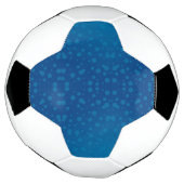 A soccer ball design with black and white (Gedreht)