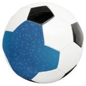 A soccer ball design with black and white (Dreiviertel)