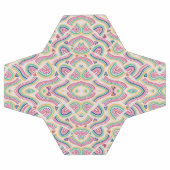 A soccer ball featuring black and white panels  (Flach)