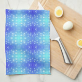 A soft blankets displayed in horizontal  geschirrtuch (Viertel Falte)