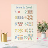 A soft pastel numbers🧸✨ acrylschild (Hochzeit)