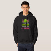 A Soft Serve Get Ice Cream Tennis Athlete Coach Hoodie (Vorne ganz)