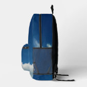 A softness to the clouds bedruckter rucksack (Rechts)