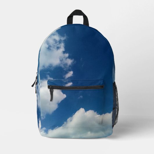 A softness to the clouds bedruckter rucksack (Vorderseite)