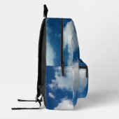 A softness to the clouds bedruckter rucksack (Links)