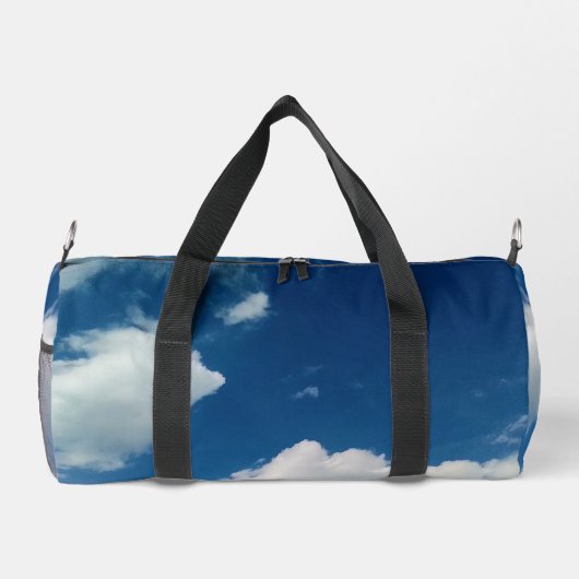 A softness to the clouds duffle bag (Rückseite)