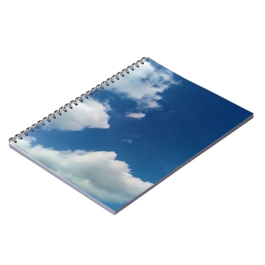 A softness to the clouds notizblock (Linke Seite)