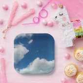 A softness to the clouds pappteller (Party)