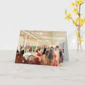 A Soirée | Victor Gabriel Gilbert Karte (Gelbe Blume)