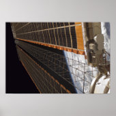 A solar array wing poster (Vorne)
