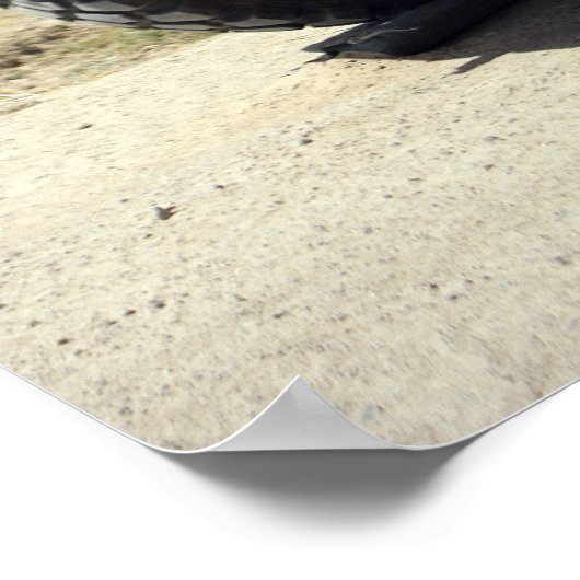 A soldier provides security for Marines Poster (Ecke)