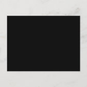 A solid black textured surface fills the entire postkarte (Vorderseite)
