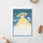 A Space Odyssey © Mitteilungskarte (Vorderseite/Rückseite Beispiel)
