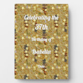 A Special Celebration Any Age Birthday Fotoplatte (Vorderseite)