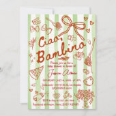 A special Delivery Photo Green Invitation Einladung (Vorderseite)