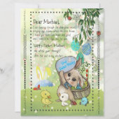 A Special Message from the Easter Bunny Watercolor (Vorderseite)