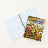 A spiral notebook notizblock (Innenseite)