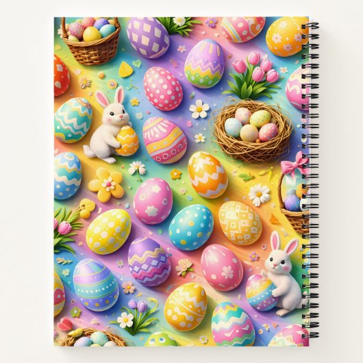 A spiral notebook notizblock (Rückseite)