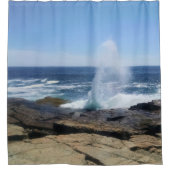 A Splash of Adventure at Schoodic Point Duschvorhang (Vorderseite)