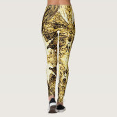 A Splash Of Golden Brown Leggings (Rückseite)