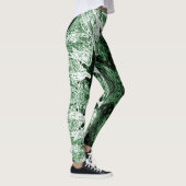A Splash Of Green 2 Leggings (Rechts)