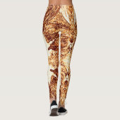 A Splash Of Orange Leggings (Rückseite)