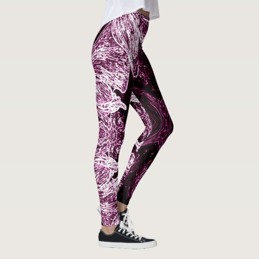 A Splash Of Pink 2 Leggings (Rechts)