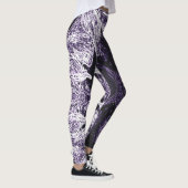 A Splash Of Purple 2 Leggings (Rechts)