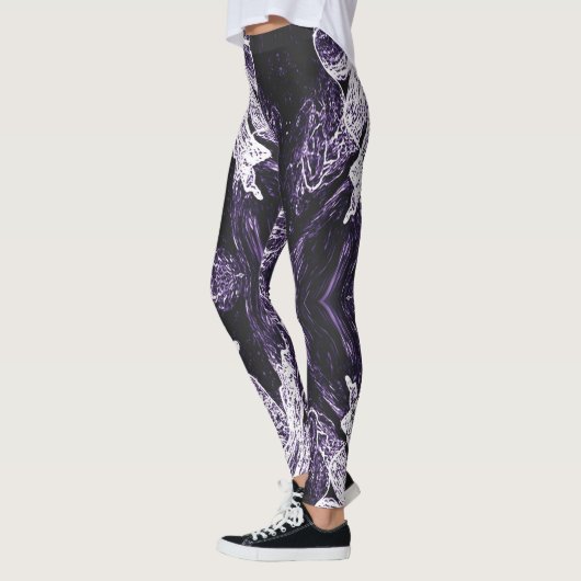 A Splash Of Purple 2 Leggings (Links)