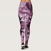 A Splash Of Rose Pink 2 Leggings (Rückseite)