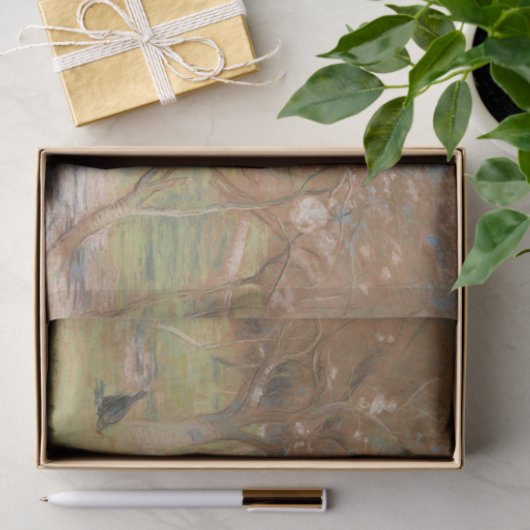 A Spring Idyll von Edward Stott Seidenpapier (Geschenk)