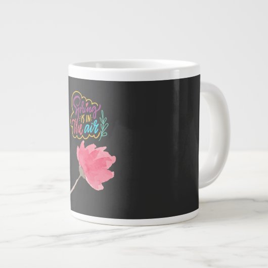 A Spring Visual Series Jumbo-Tasse (Vorderseite Rechts)