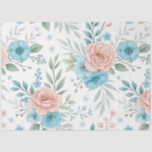 A Springy Floral Design #5 Seidenpapier (Vorderseite)