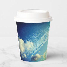 A sprinkling of clouds pappbecher