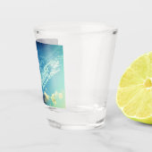 A sprinkling of clouds schnapsglas (Rechts)