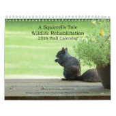 A Squirrel's Tale 2026 Wall Calendar Kalender (Titelbild)
