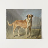 A St Bernard Dog Wandteppich (Vorderseite (Horizontal))