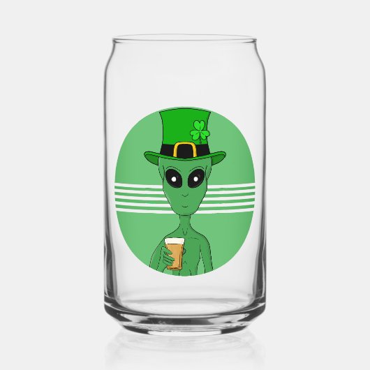 A St. Patrick's Alien Dosenglas (Vorderseite)