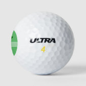 A St. Patrick's Alien Golfball (Logo)