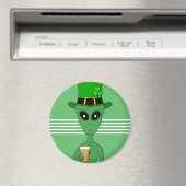 A St. Patrick's Alien Magnet (In Situ (Geschirrspüler))