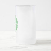 A St. Patrick's Alien Mattglas Bierglas (Mittel)
