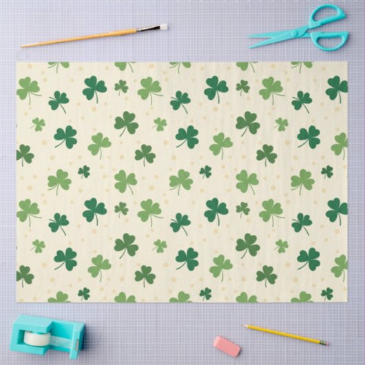 A St Patrick's Series Design #6 Seidenpapier (Basteln)