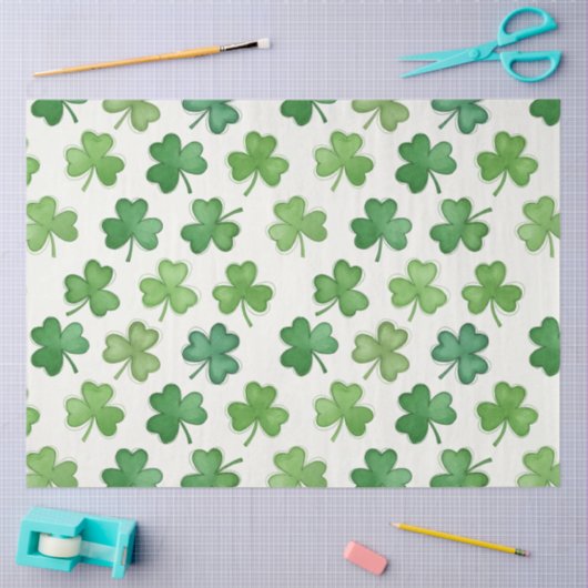 A St Patrick's Series Design #9 Seidenpapier (Basteln)