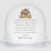 A Stable Full of Joy Schneekugeln (Rückseite)