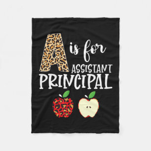 A steht für Instant Principal Leopard Print Apple Fleecedecke
