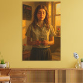 A step of hope leinwanddruck (Insitu (Wohnzimmer))