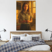 A step of hope leinwanddruck (Insitu (Schlafzimmer))