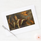 A sticker of The Drone Lord fighting (Umschlag)