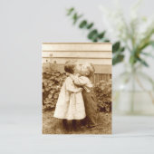 A Stolen Kiss Postkarte (Stehend Vorderseite)