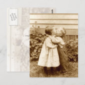 A Stolen Kiss Postkarte (Vorne/Hinten)